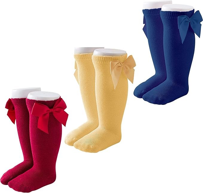 best baby girls knee-high socks