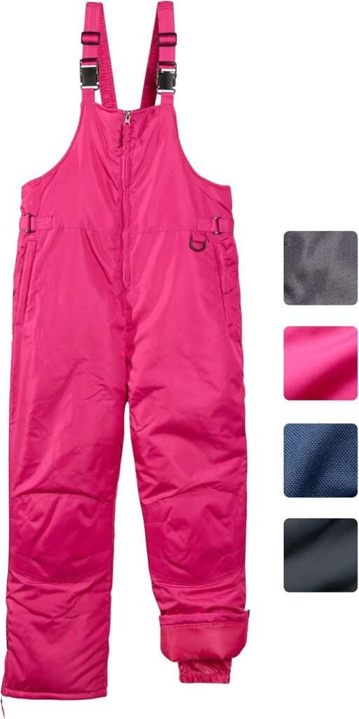 best baby girls snow pants and bibs